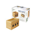 LOGILINK KAB0076 Cable box 255x140x165 mm bamboo