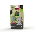 Bubu Pets green tea scented tofu cat litter 2.5 kg / 6L