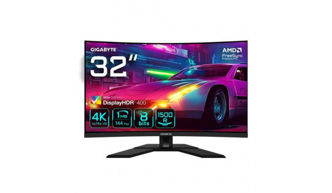 GIGABYTE M32UC 31.5&quot; 4K UHD Curved Gaming Monitor - 3840 x 2160, 1500R, 144Hz, 1ms, 350 cd/