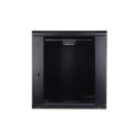 Digitus DN-WU19 12U/450/B rack cabinet Wall mounted rack Black