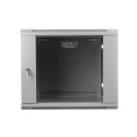 Digitus DN-WU19 09U/450 rack cabinet 9U Wall mounted rack Light grey