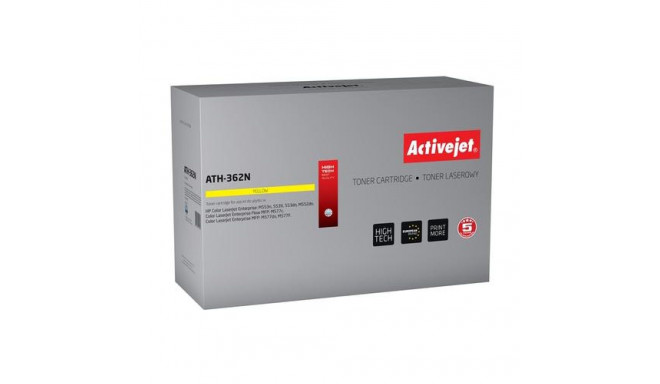 Activejet ATH-362N toner (replacement for HP 508A CF362A; Supreme; 5,000 pages; yellow)