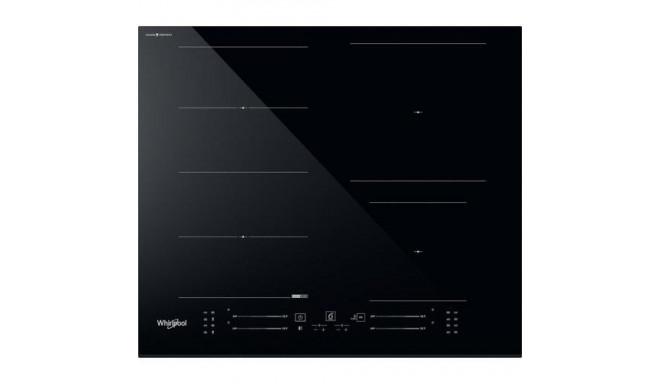 Whirlpool WF S5060 CPBF Black Built-in 59 cm Ceramic 4 zone(s)