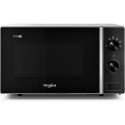 Whirlpool MWP 101 SB Countertop Solo microwave 20 L 700 W Black, Silver