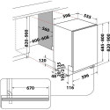 Whirlpool W2I HD524 AS Fully built-in 14 place settings E