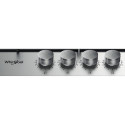 Whirlpool TGML 650 IX Stainless steel Built-in 58 cm Gas 4 zone(s)