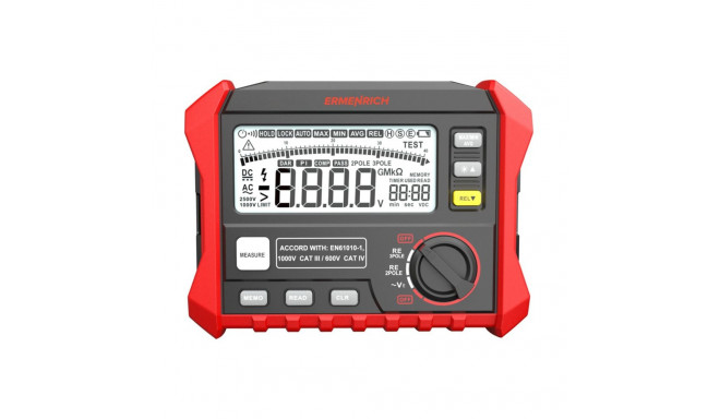 Ermenrich Ping ET60 Earth Resistance Tester