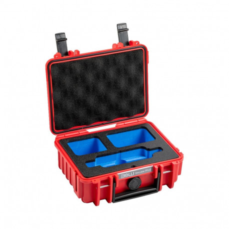 BW kaitsekohver Type 500 Insta360 X3, punane