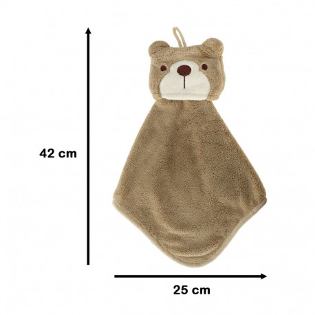 Laste lasteaia käterätik 42x25cm pruun teddy karu