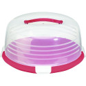Curver Cake transport box round O34 7x15 6cm red 0800416472