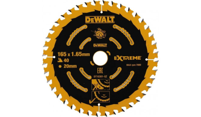 DEWALT CIRCULAR SAW.165x20mmx40z