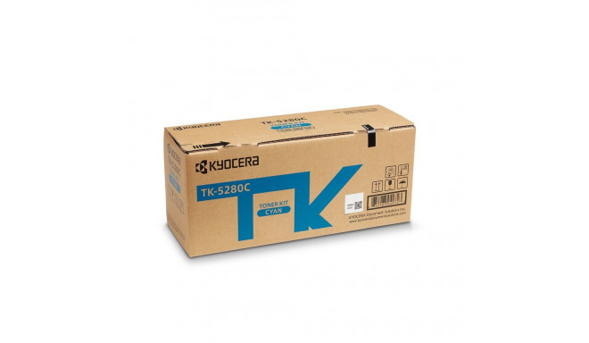 KYOCERA tooner TK-5280C kassett 1 tk Originaal Tsüaan