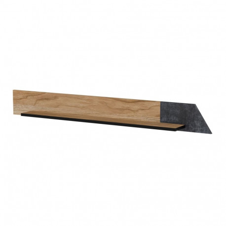 Cama OVO riiul 130x20xK15 tamm/betoon
