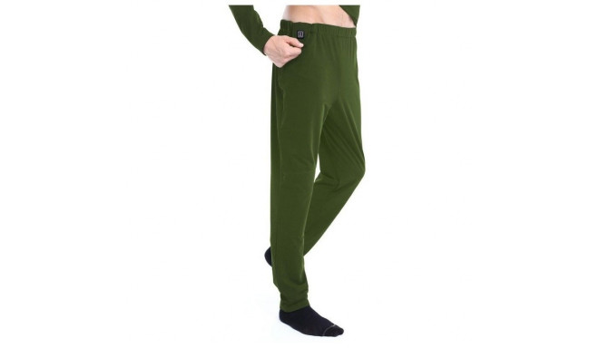 GLOVII HEATED UNIVERSAL PANTS GREEN SIZE S