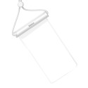 Baseus AquaGlide BS-PC030 case waterproof IPX8 with cylindrical clasp - white