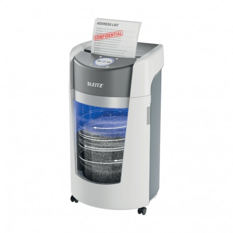 Paberipurustaja Leitz IQ OptiMax Office 550 P5 (2x15mm) 10lehte 120min 35L(550lehte) AntiJam