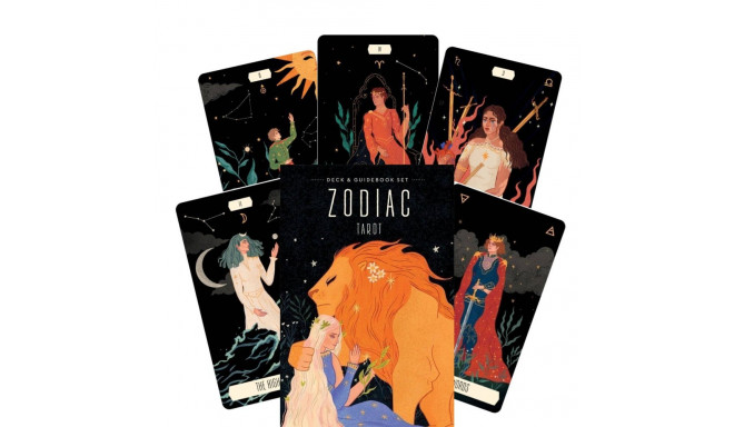 US Games Systems Zodiac Deck And Guidebook Set Tarot Cards And Guide