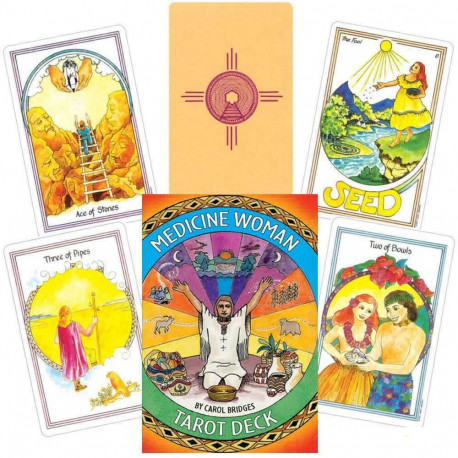 US Games Systems Medicine Woman Tarot Cards