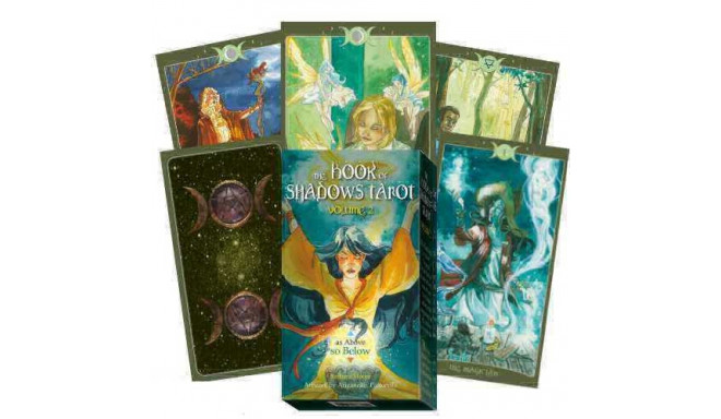 Lo Scarabeo Book Of Shadows Tarot Vol II: So Below – Rider-Waite-Tradition, Wicca-Symbolik, Vollillustriertes Minorkarten-Deck