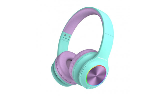 Wireless Headphones for kids PowerLocus PLED (blue&purple)