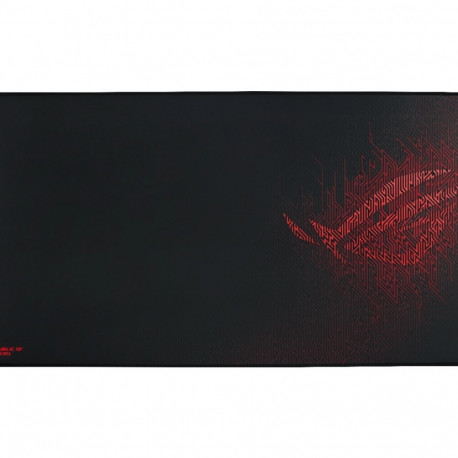 Extra-large gaming mouse pad optimized for all mouse types, featuring a smooth surface, non-