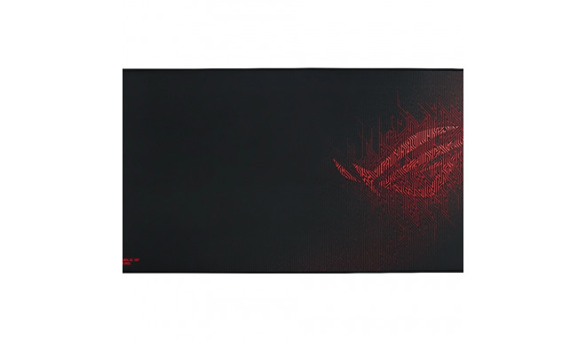 Extra-large gaming mouse pad optimized for all mouse types, featuring a smooth surface, non-