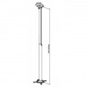 Arm for projector 110-190cm ceiling, 15kg, silver