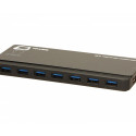 7 ports USB 3.0 Hub,2 power charge ports