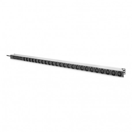 DIGITUS vertikaalne PDU IT BASIC 16A 24 x C13 3 x C19 1-faasiline 3m kaabel IEC309 16A pistik