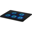 Defender NS-509 laptop cooling pad 39.6 cm (15.6&quot;) 1100 RPM Black