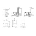 CISTERN FOR WC TUBE BOTTOM CON 5740R101