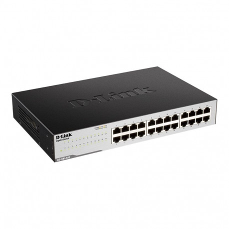 D-Link võrgulüliti GO-SW-24G 24-Port Gigabit juhtimatu laua-/racki paigaldatav 24 month(s)