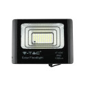 V-TAC 16W Black IP65 Solar LED Projector, Remote Control, Timer VT-40W 4000K 1050lm