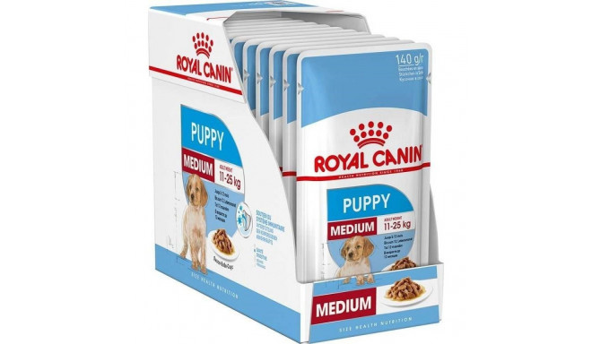 ROYAL CANIN SHN Medium Puppy kastmes märg kutsikatoit 10x140g
