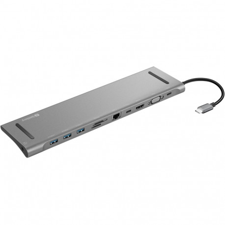 Sandberg dokkimisjaam 136-31 USB-C 10-in-1 PD 100W 4K