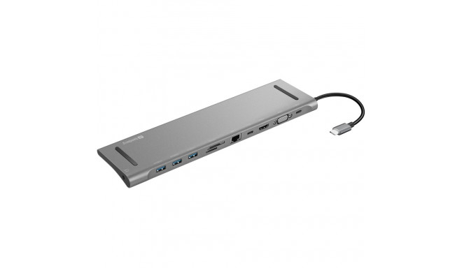 "Sandberg 136-31 USB-C 10-in-1 PD 100W 4K DockingStation"