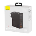 Baseus USB laadija GaN2 Pro Quick 2xUSB + 2xUSB-C 100W EU, must