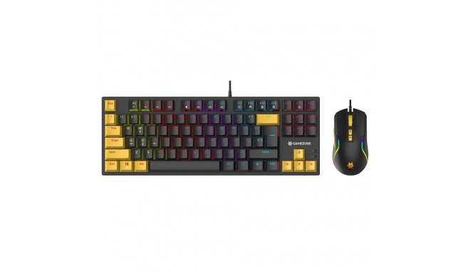 Komplekt hiir ja mehaaniline klaviatuur Tracer GAMEZONE HORNET87 USB