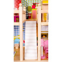 Domek drewniany dla lalek - willa D11252