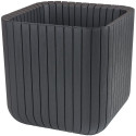 Doniczka Keter Cube Wood Planter L antracyt