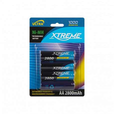 82-601# akumulaator r6 ni-mh aa 2800mah xtreme