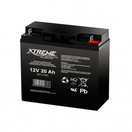 82-218# Geelakumulaator 12V 20Ah Xtreme