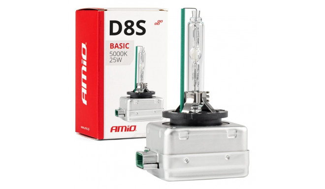 Żarówka ksenonowa żarnik hid xenon d8s 25w 5000k amio basic amio-02952