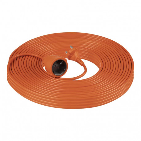 Przedłużacz PVC IP20 40m 1x2P, H03VV-F 2x1mm-