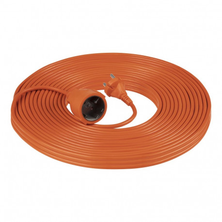 Przedłużacz PVC IP20 30m 1x2P, H03VV-F 2x1mm?