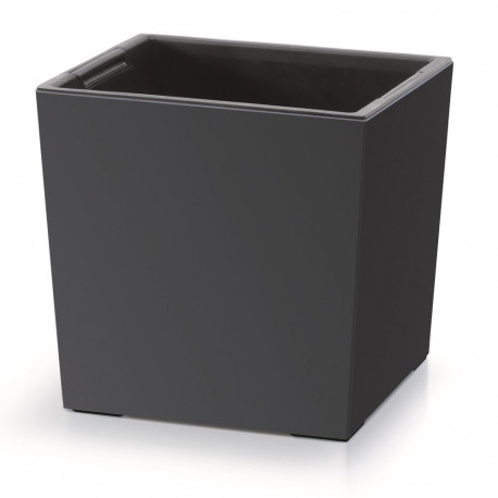 Doniczka URBI SQUARE LOW DURS300L antratsiithall