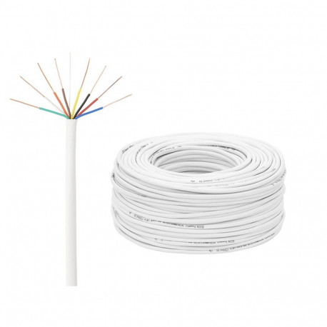 5537# Przewód domofonowy alarmowy ytdy 8x0,5 (100 tk.)