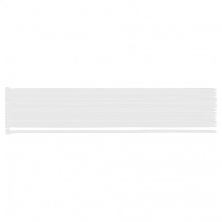 Opaski zaciskowe EXTREME 12 x 700 mm, białe, 50 szt.