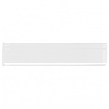 Opaski zaciskowe EXTREME 9.0 x 650 mm, valged, 50 tk