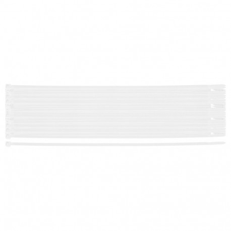 Opaski zaciskowe EXTREME 4.8 x 450 mm, valged, 50 tk